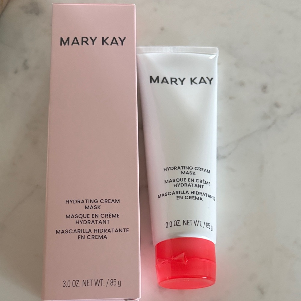 Mary Kay Hydrating Cream Mask - Pink and White